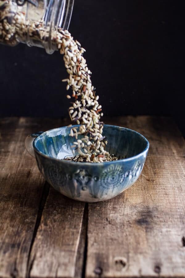 Harissa, Broccoli, Spinach, Wild Rice Casserole with Crispy Prosciutto | halfbakedharvest.com @hbharvest