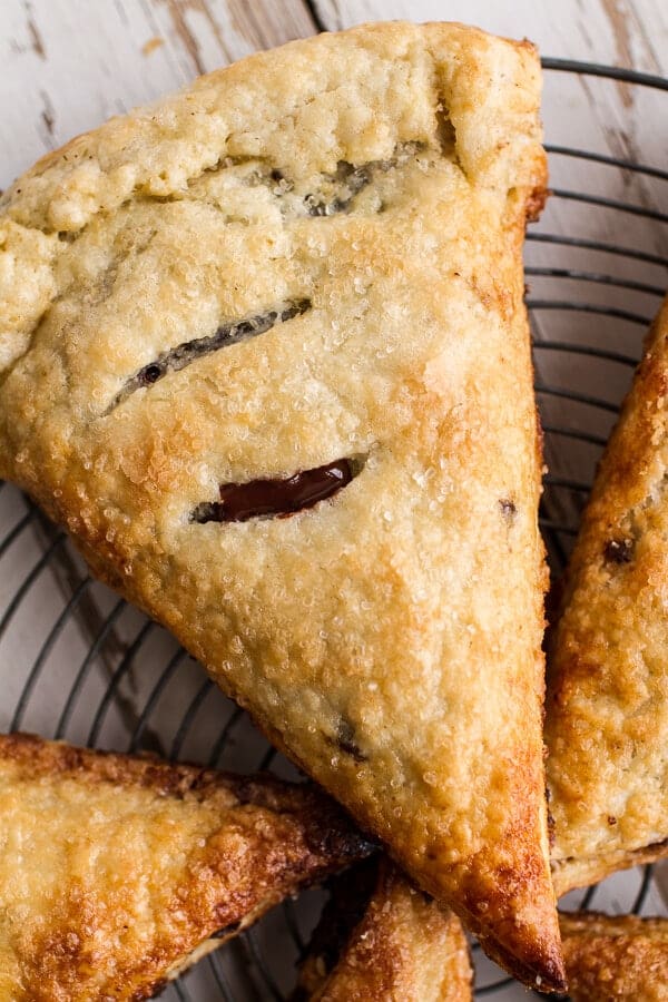 Loaded Chocolate Hazelnut Liquor Turnovers with Salted Vanilla Bean Whipped Cream | halfbakedharvest.com @hbharvest