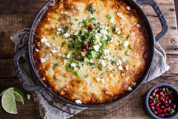 One-Pot Cheesy Turkey Tamale Pie | halfbakedharvest.com @hbharvest