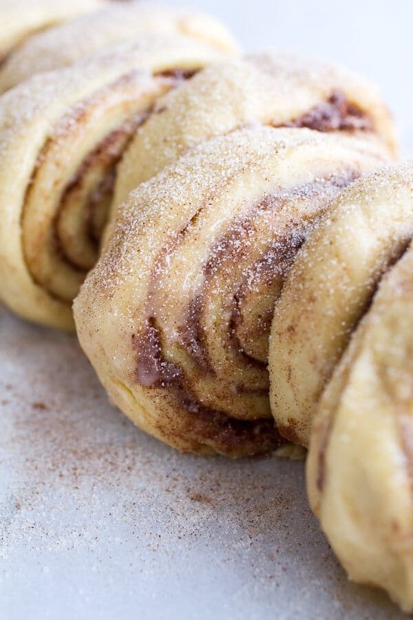 Overnight Pull-Apart Brioche Cinnamon Roll Bread | halfbakedharvest.com @hbharvest