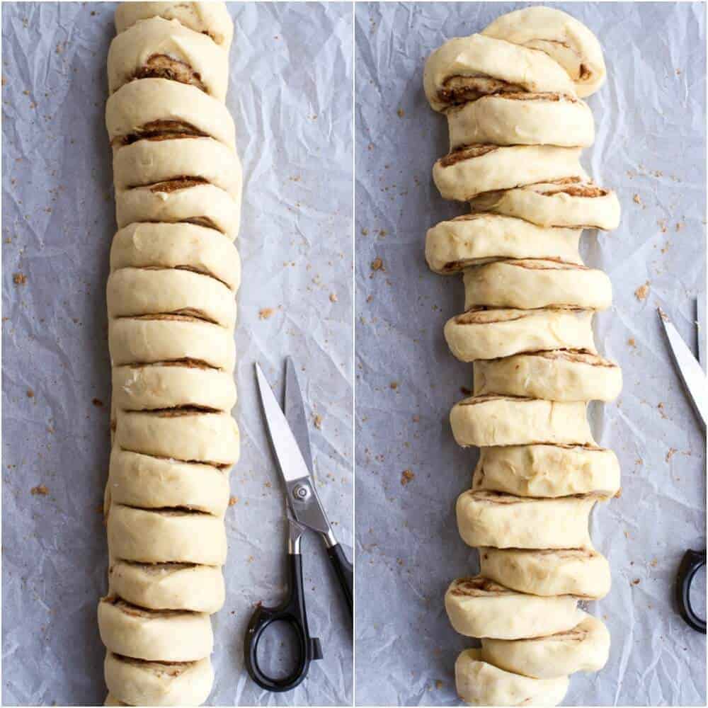 Overnight Pull-Apart Brioche Cinnamon Roll Bread | halfbakedharvest.com @hbharvest