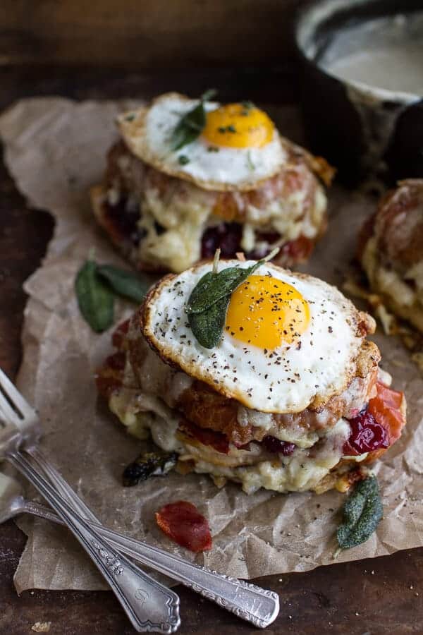 The Thanksgiving Leftovers Croque Madame | halfbakedharvest.com @hbharvest