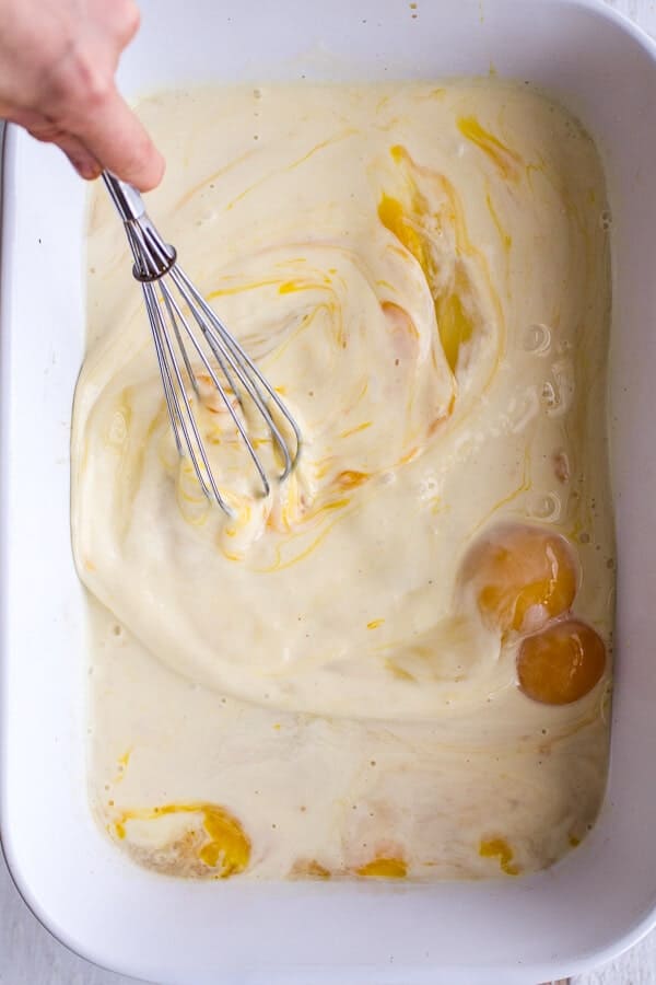 Eggnog Chocolate Marzipan Babka French Toast | halfbakedharvest.com @hbharvest