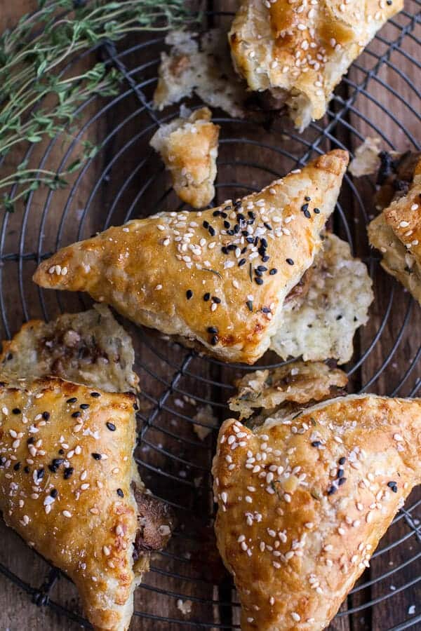 Mushroom and Havarti Turnovers | halfbakedharvest.com @hbharvest