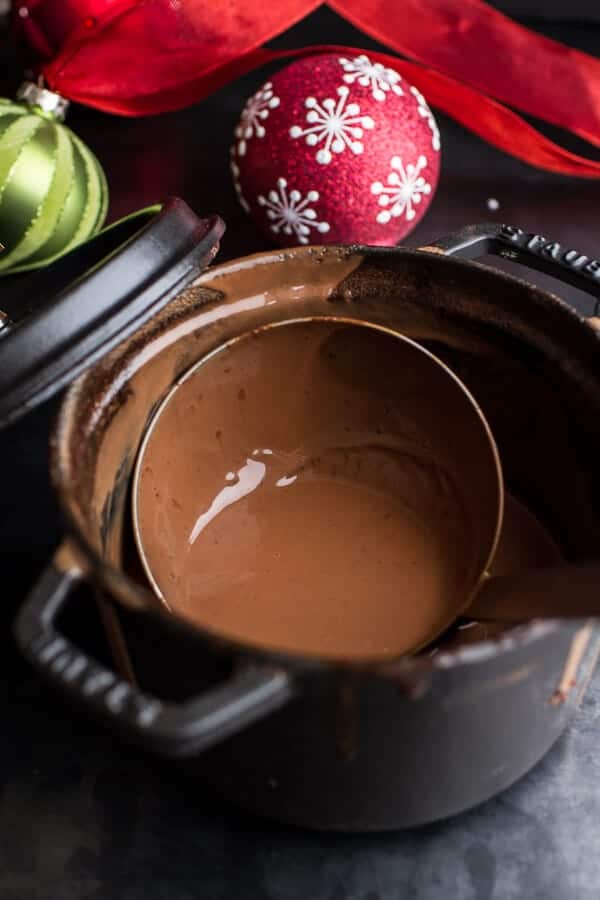 Naughty Nice Hot Cocoa with Spiked Eggnog Marshmallows | halfbakedharvest.com @hbharvest