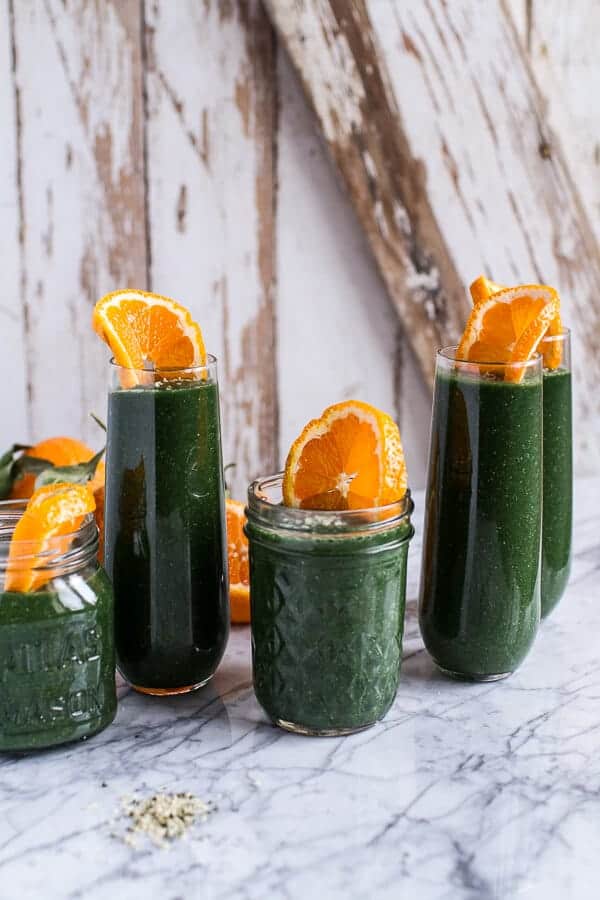Holiday Detox: The Mean Green Smoothie | halfbakedharvest.com @hbharvest