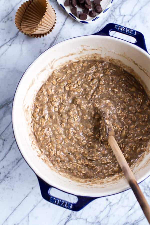 Vanilla Chia and Earl Grey Chocolate Banana Muffins | halfbakedharvest.com @hbharvest