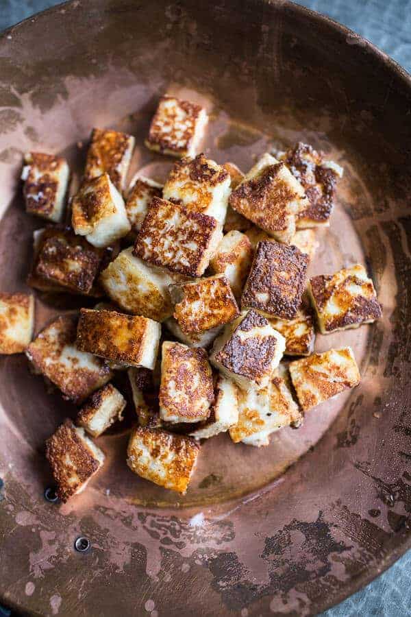 Creamy Cashew Indian Butter Paneer...with Fried Paneer | halfbakedharvest.com @hbharvest
