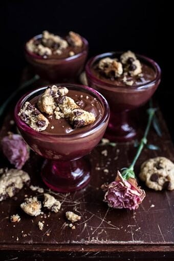 Kahlúa Chocolate Pudding...with Oatmeal Chocolate Chip Cookies | halfbakedharvest.com @hbharvest