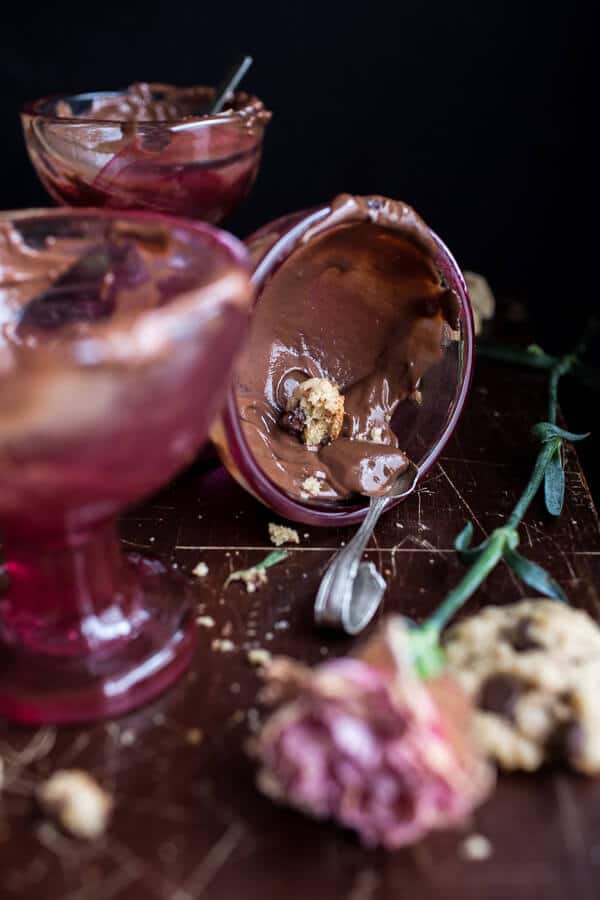 Kahlúa Chocolate Pudding...with Oatmeal Chocolate Chip Cookies | halfbakedharvest.com @hbharvest