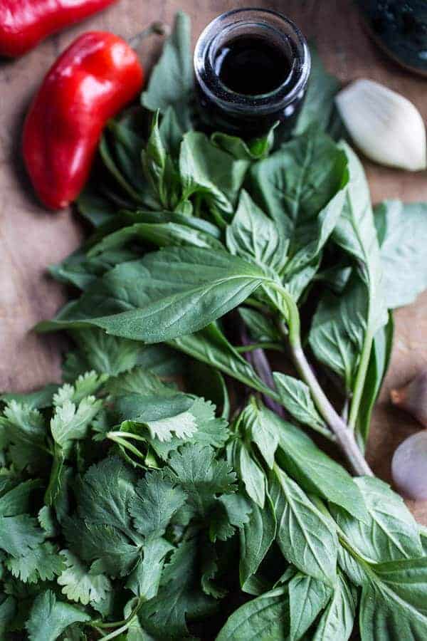 Short Rib Pho French Dip Banh Mi with Thai Basil Chimichurri | halfbakedharvest.com @ hbharvest