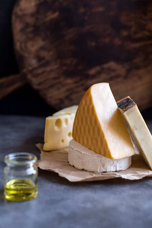 Smoky 3 Cheese Fondue with Toasted Garlic Buttered Croissants | halfbakedharvest.com @hbharvest