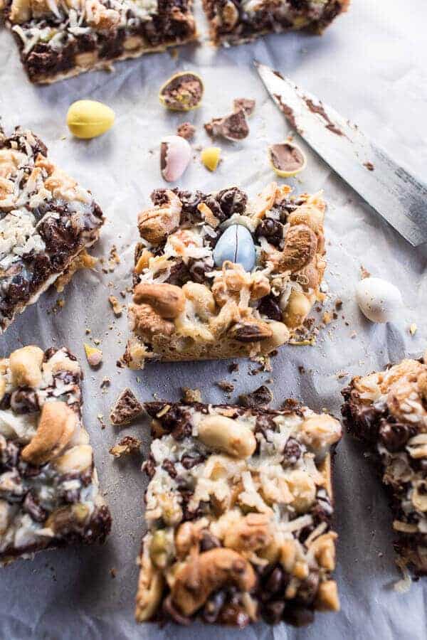 5 Ingredient (MAGIC) Matzo Chocolate Bars | halfbakedharvest.com @hbharvest