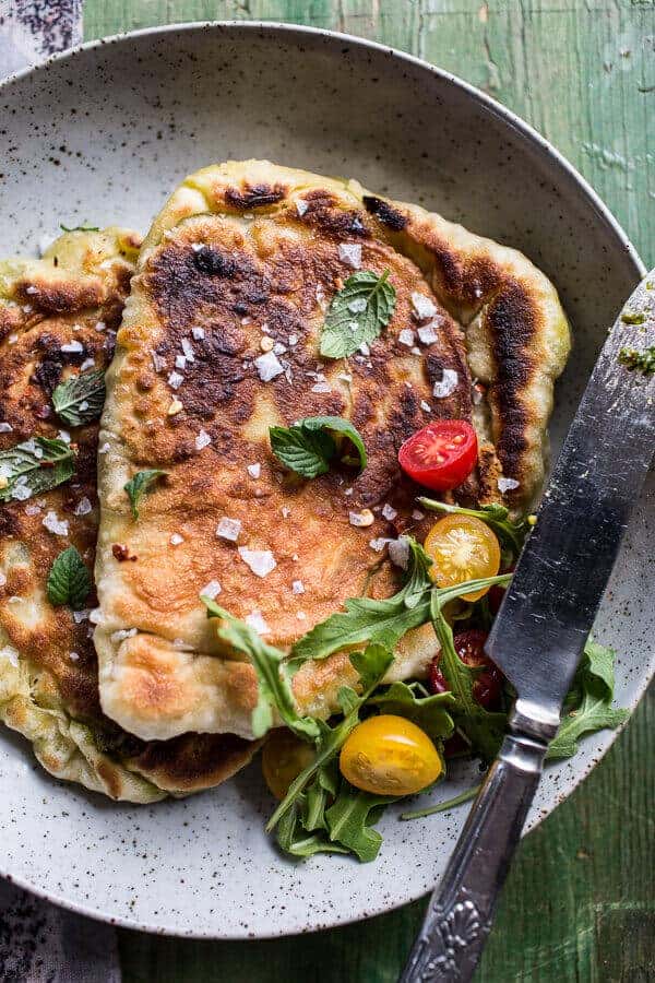 Asparagus, Pistachio Pesto and Ricotta Gozleme | halfbakedharvest.com @hbharvest