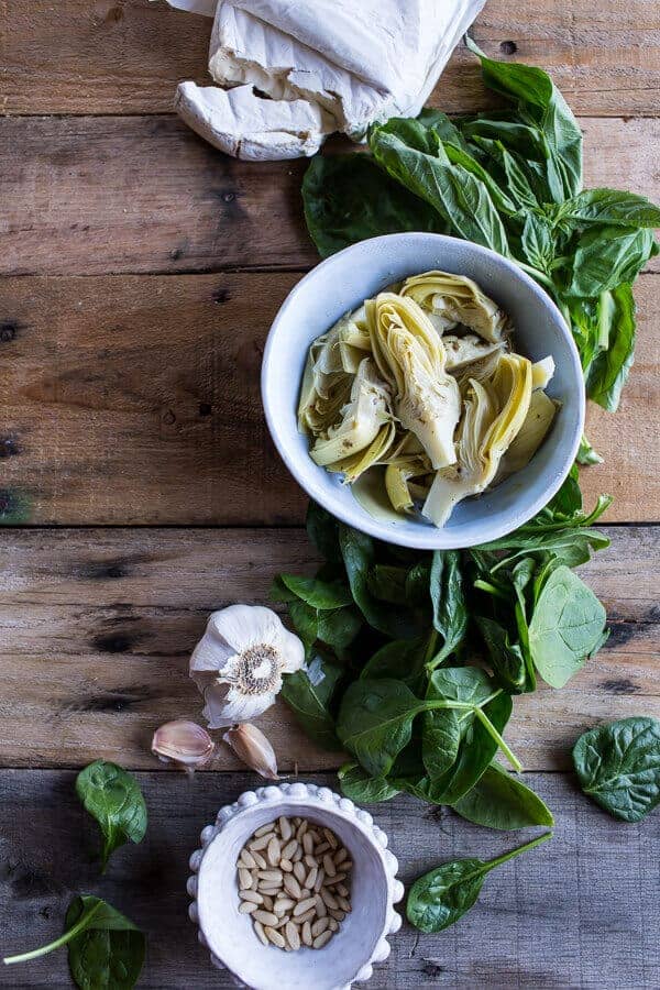 Spinach and Artichoke Galette | halfbakedharvest.com @hbharvest