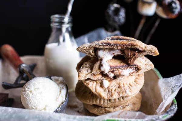 Campfire Grilled S’more Calzone | halfbakedharvest.com @hbharvest