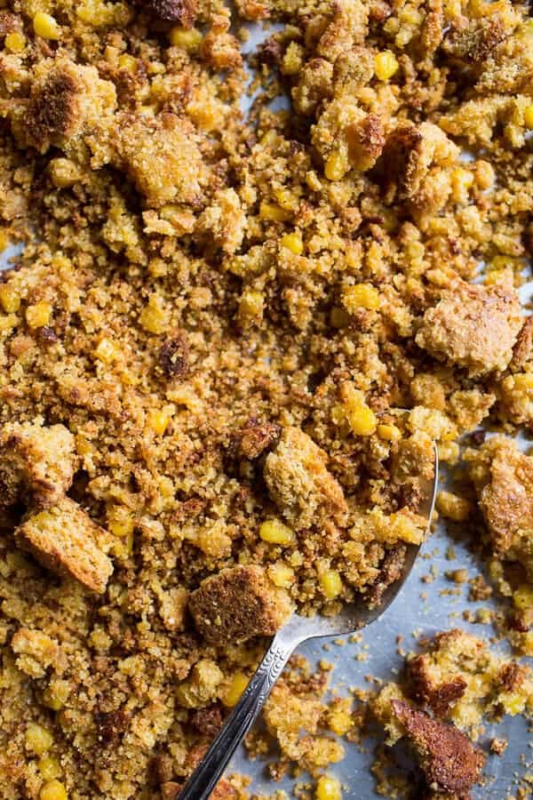 Cheddar Cornbread Chicken Fingers with Jalapeño Honey Butter | halfbakedharvest.com @hbharvest