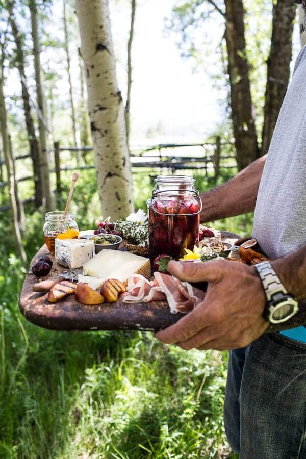 How to make a Killer Summer Cheeseboard (with Pickled Strawberries + Herb Roasted Cherry Tomatoes!) | halfbakedharvest.com @hbharvest