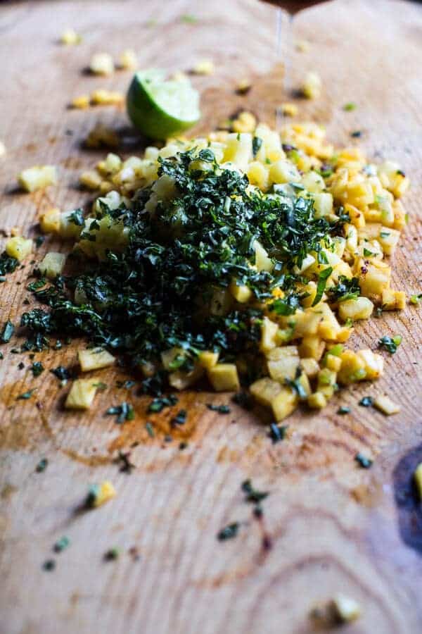 Hawaiian BBQ Dog with Mango, Chili, Pineapple and Lime Relish | halfbakedharvest.com @hbharvest