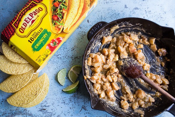 Seafood Tacos with Lime-Green Chile Sauce + Grilled Corn Slaw | halfbakedharvest.com @hbharvest