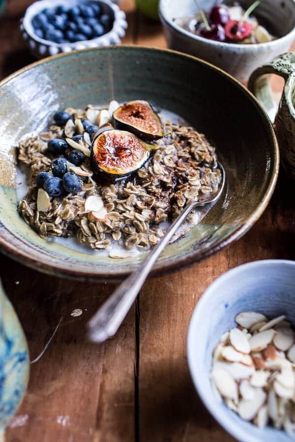 Homemade Instant Oatmeal 5 Ways…For Back to School | halfbakedharvest.com @hbharvest