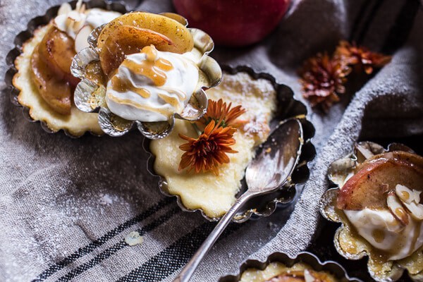 Easy Warm Swedish Caramel Apple Cheesecake | halfbakedharvest.com @hbharvest