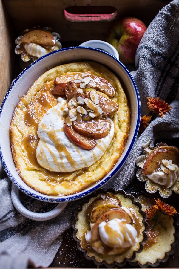 Easy Warm Swedish Caramel Apple Cheesecake | halfbakedharvest.com @hbharvest