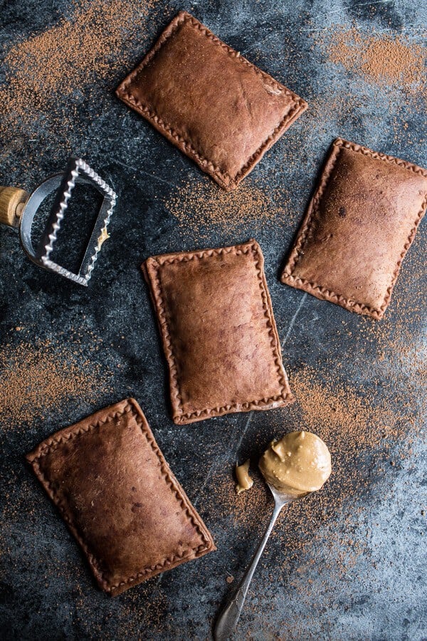 Homemade Chocolate Peanut Butter Fudge Pop-Tarts | halfbakedharvest.com @hbharvest