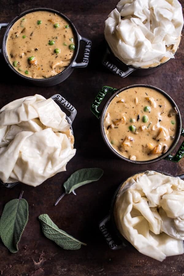 Autumn Chicken and Phyllo Dough Pot Pies | halfbakedharvest.com @hbharvest
