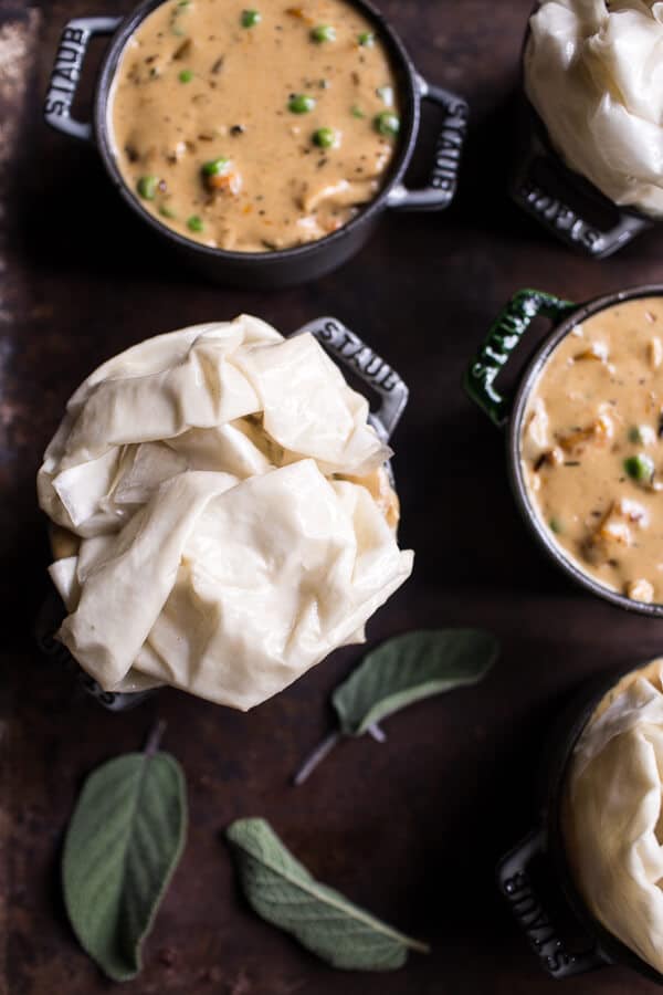 Autumn Chicken and Phyllo Dough Pot Pies | halfbakedharvest.com @hbharvest