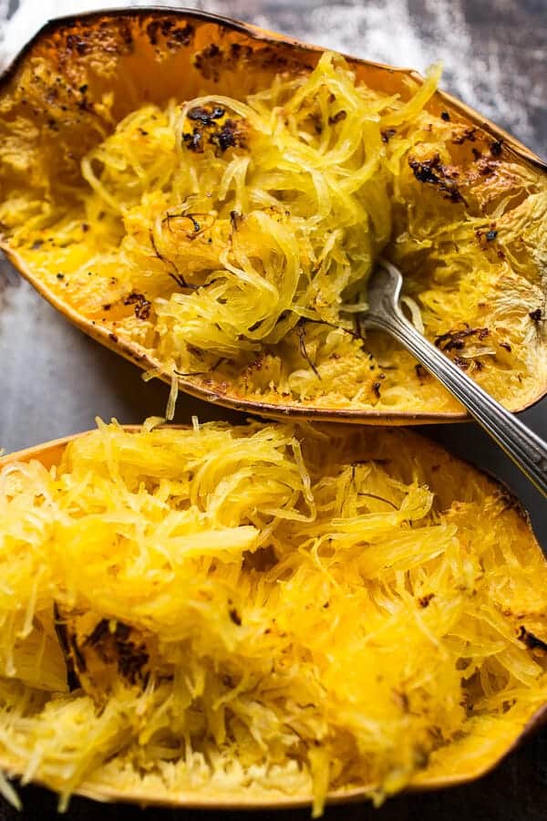 Cincinnati Chili Stuffed Spaghetti Squash | halfbakedharvest.com @hbharvest