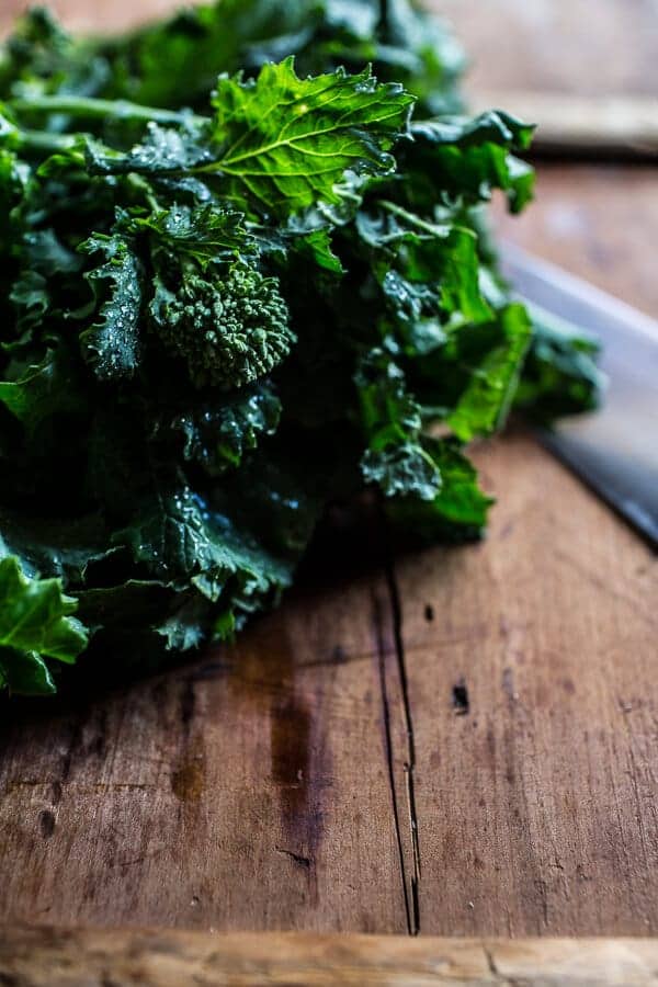 Crockpot Italian Chicken and Broccoli Rabe Chili | halfbakedharvest.com @hbharvest