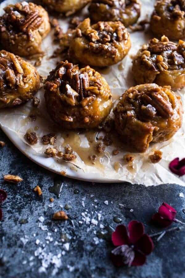 Cheat’s Brown Butter and Salted Maple Pecan Sticky Buns | halfbakedharvest.com @hbharvest
