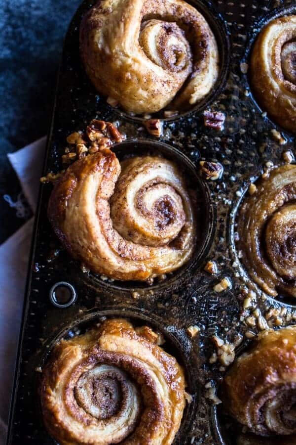 Cheat’s Brown Butter and Salted Maple Pecan Sticky Buns | halfbakedharvest.com @hbharvest