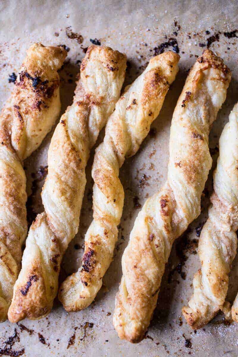 Maple Cream Sweet Potato Soup with Cheddar Cinnamon Sugar Twist | halfbakedharvest.com @hbharvest