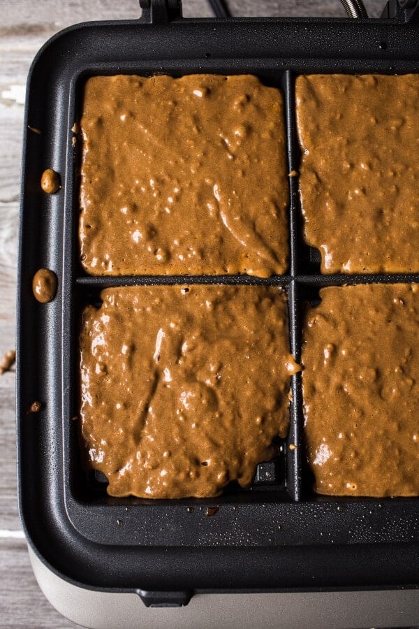 Baked Gingerbread Custard Waffle French Toast | halfbakedharvest.com @hbharvest