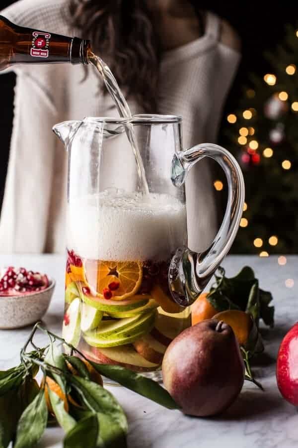 Christmas Sangria | halfbakedharvest.com @hbharvest