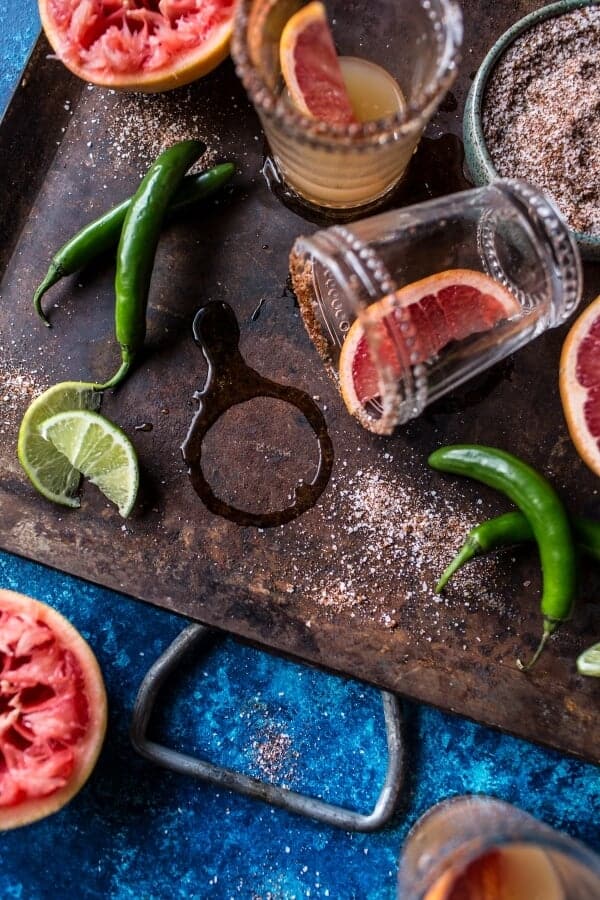 Spicy Grapefruit Margarita | halfbakedharvest.com @hbharvest