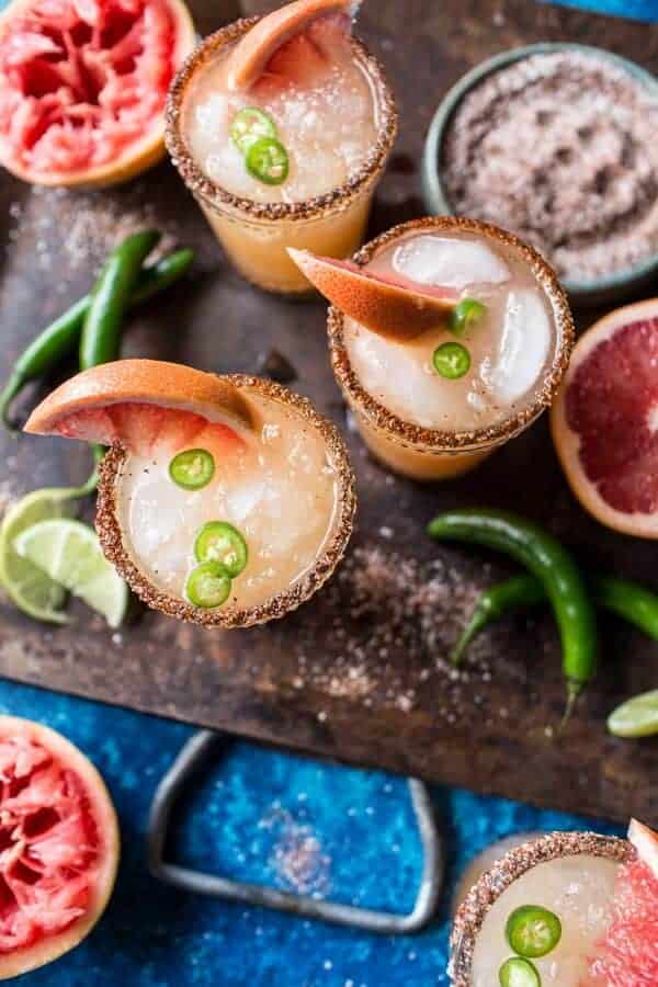 Spicy Grapefruit Margarita | halfbakedharvest.com @hbharvest