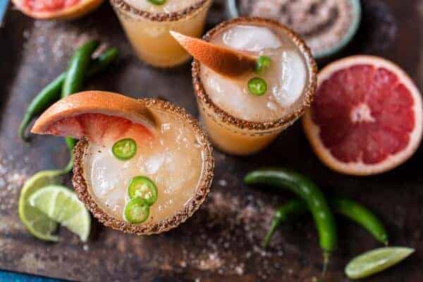 Spicy Grapefruit Margarita | halfbakedharvest.com @hbharvest