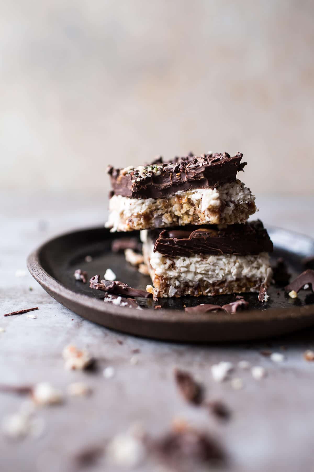 Chocolate Coconut Almond Bars | halfbakedharvest.com @hbharvest