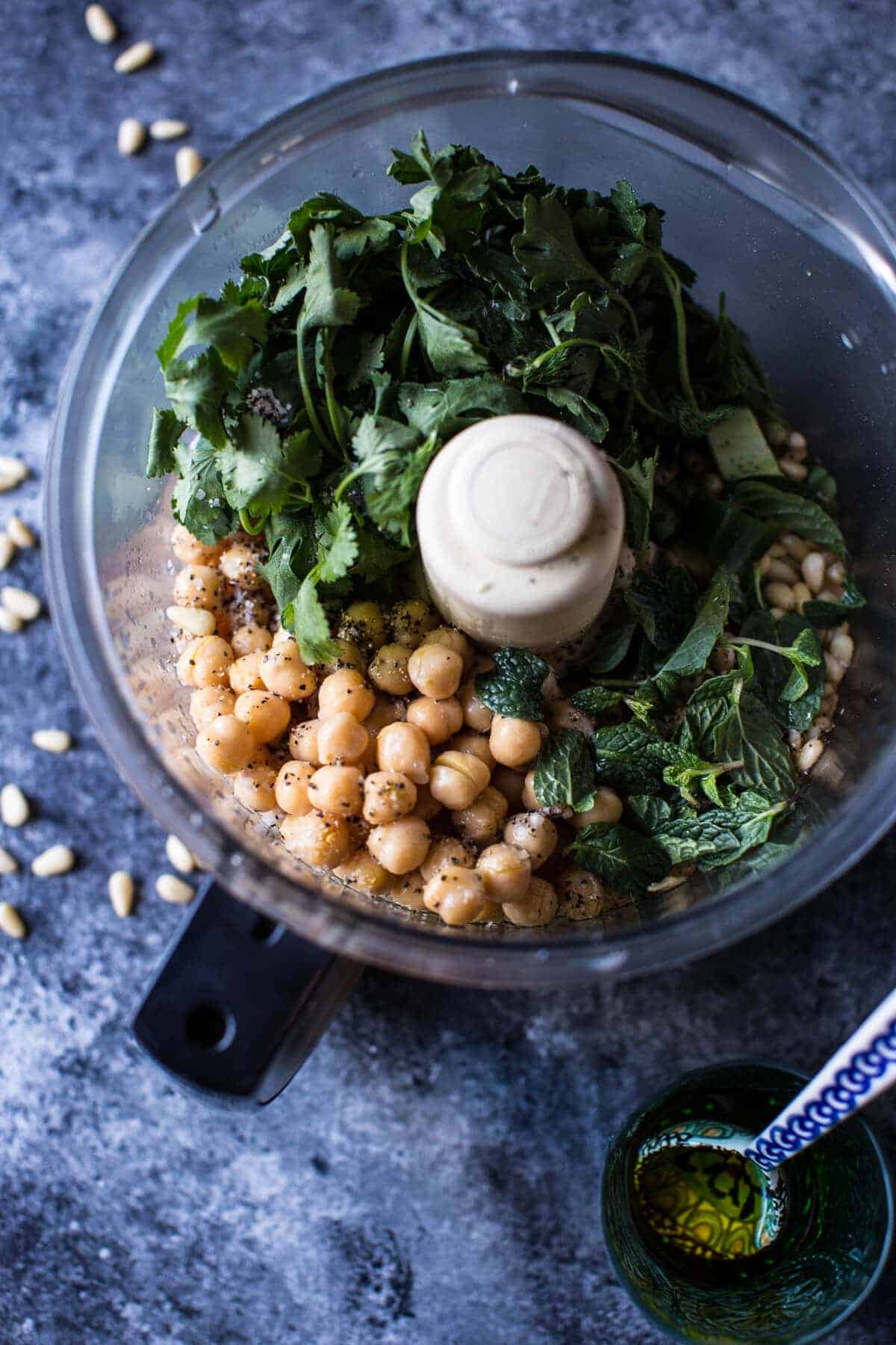 Greek Falafel Melts with Green Tahini Special Sauce | halfbakedharvest.com @hbharvest