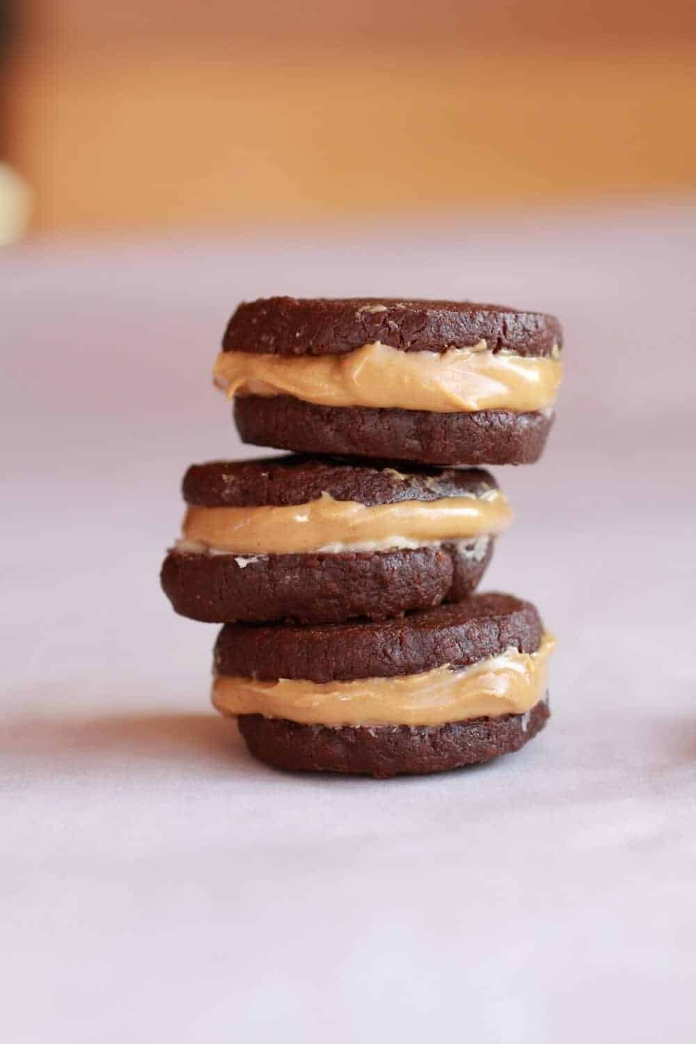 Homemade Oreo's...Dipped in Peanut Butter | halfbakedharvest.com @hbharvest
