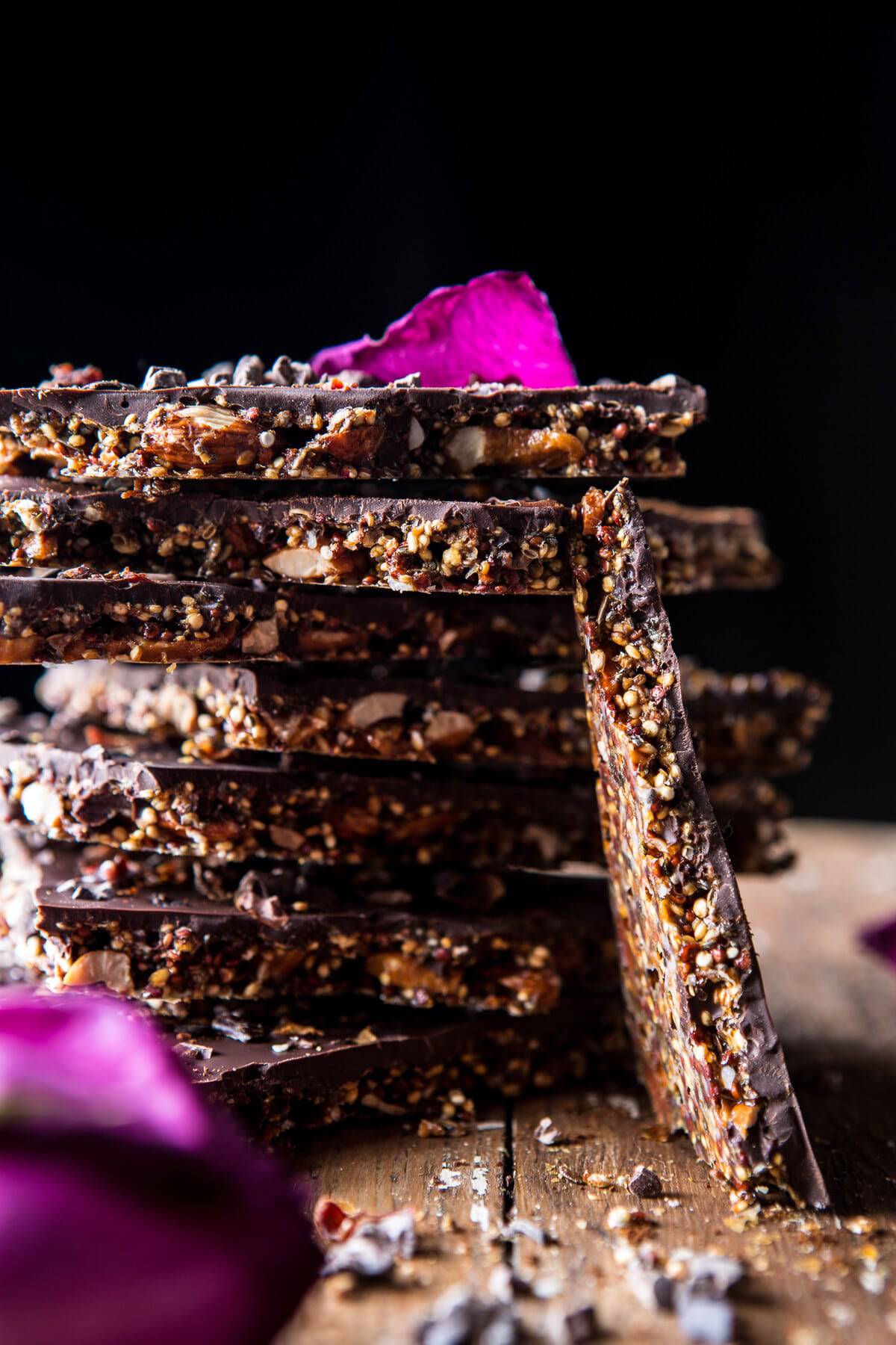 Superfood Chocolate Quinoa Bark | halfbakedharvest.com @hbharvest