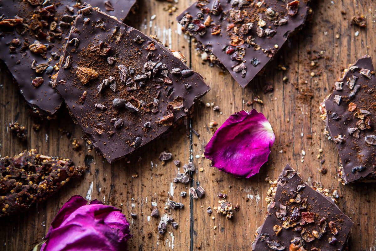 Superfood Chocolate Quinoa Bark | halfbakedharvest.com @hbharvest