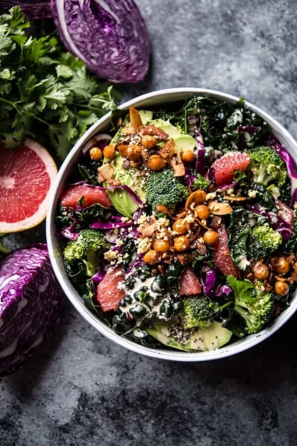 The Mean Green Detox Salad | halfbakedharvest.com @hbharvest