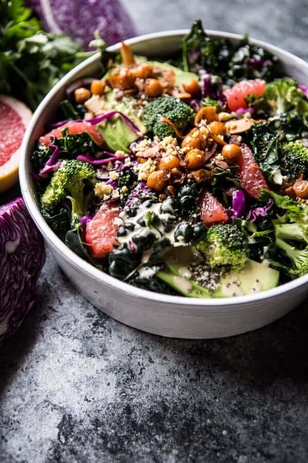 The Mean Green Detox Salad | halfbakedharvest.com @hbharvest