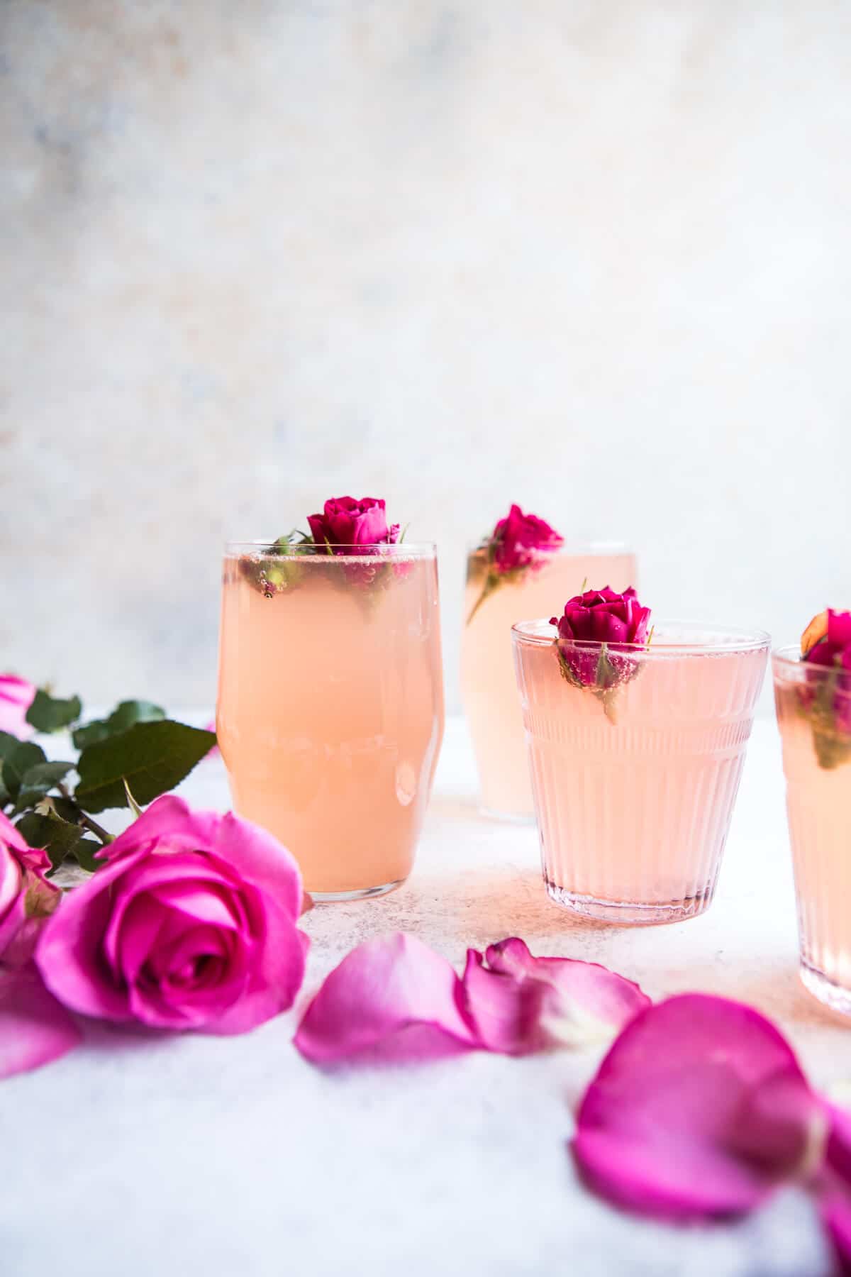 Rose Lemon Spritzer | halfbakedharvest.com @hbharvest