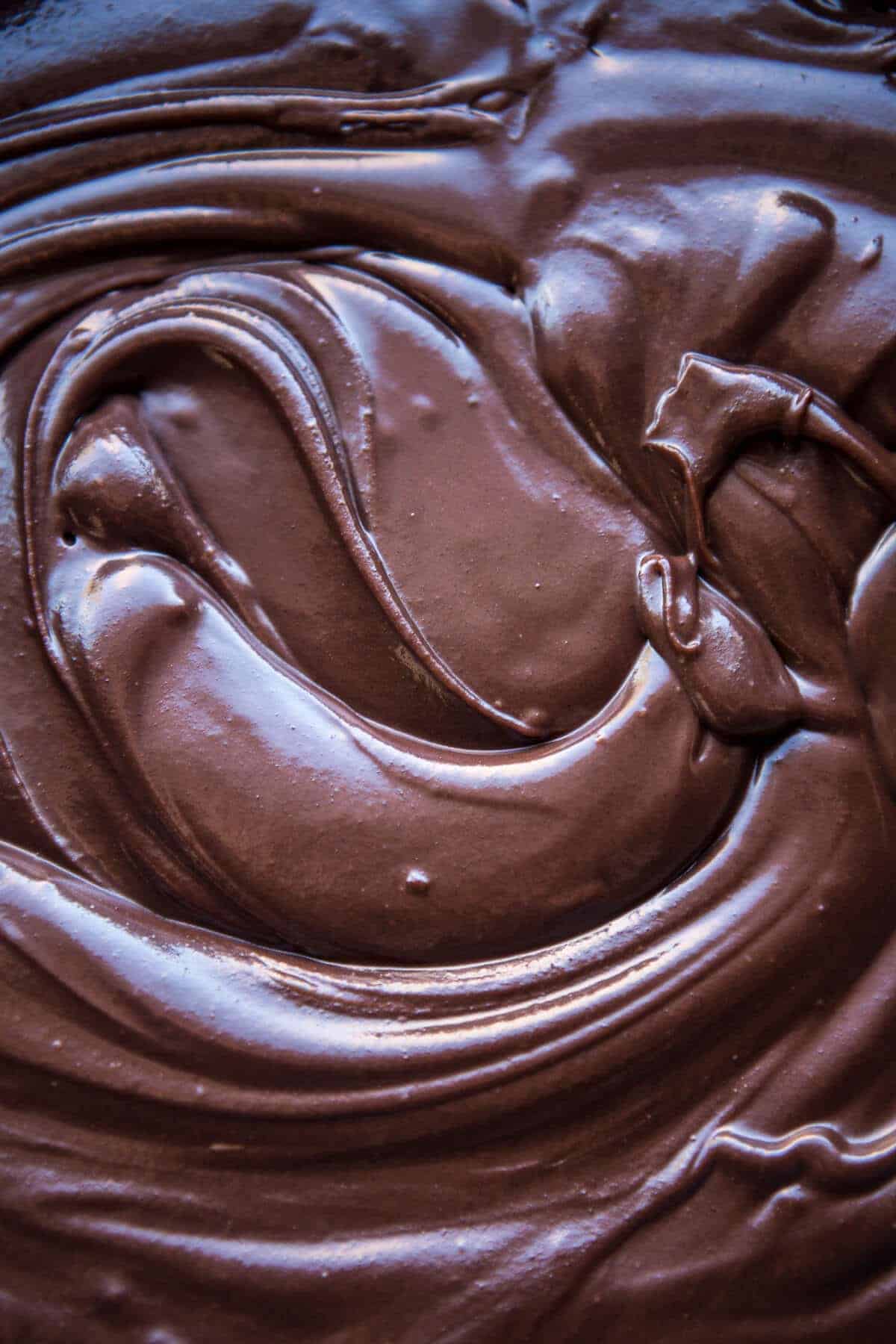 Vegan Chocolate Cake with Creamy Chocolate Almond Butter Buttercream | halfbakedharvest.com @hbharvest