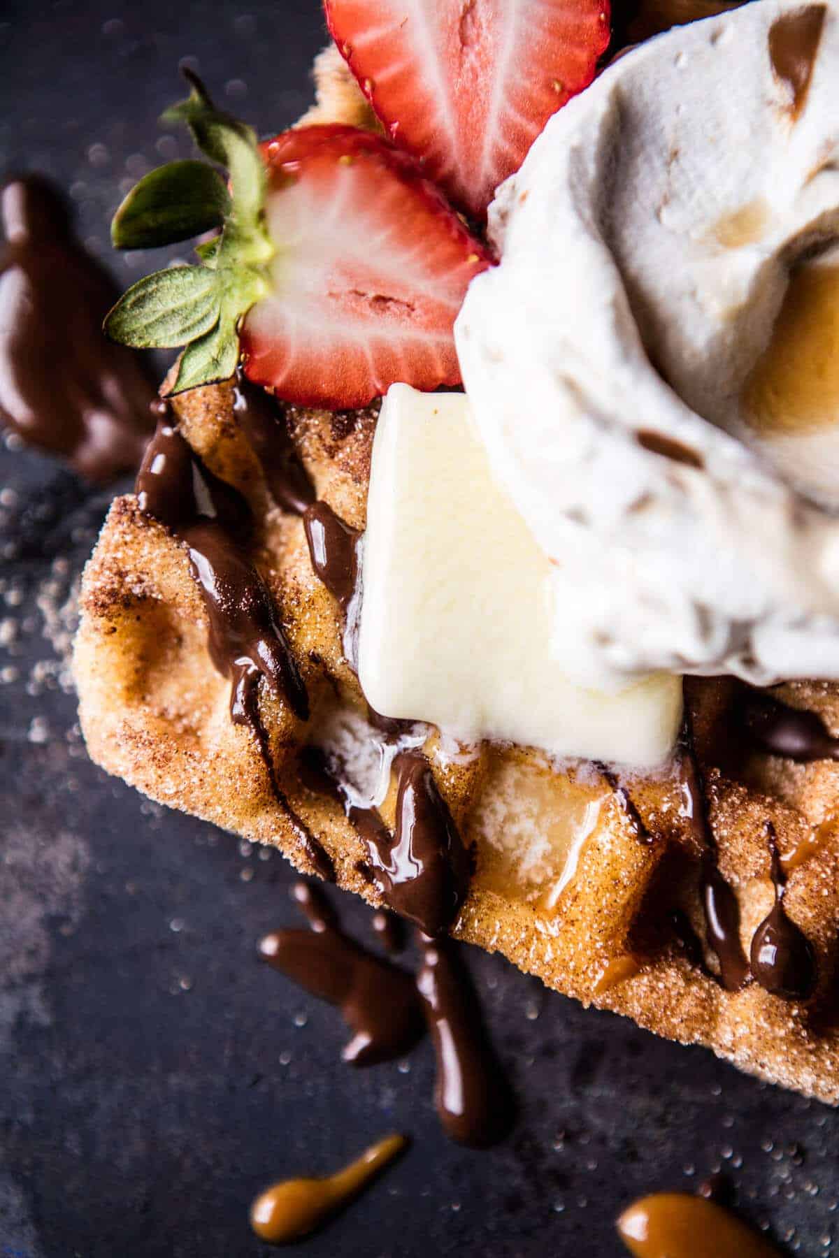 Churro Waffles | halfbakedharvest.com @hbharvest